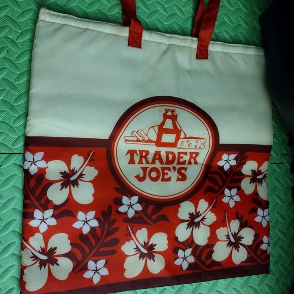 Trader Joe Bags Vintage Trader Joes Tote Bag Reusable Shopping Bag